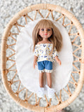 Adele with Boho Outfit - OOAK Styled Las Amigas Doll