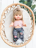 Zoe With Boho Outfit- Minikane Girl Doll - OOAK