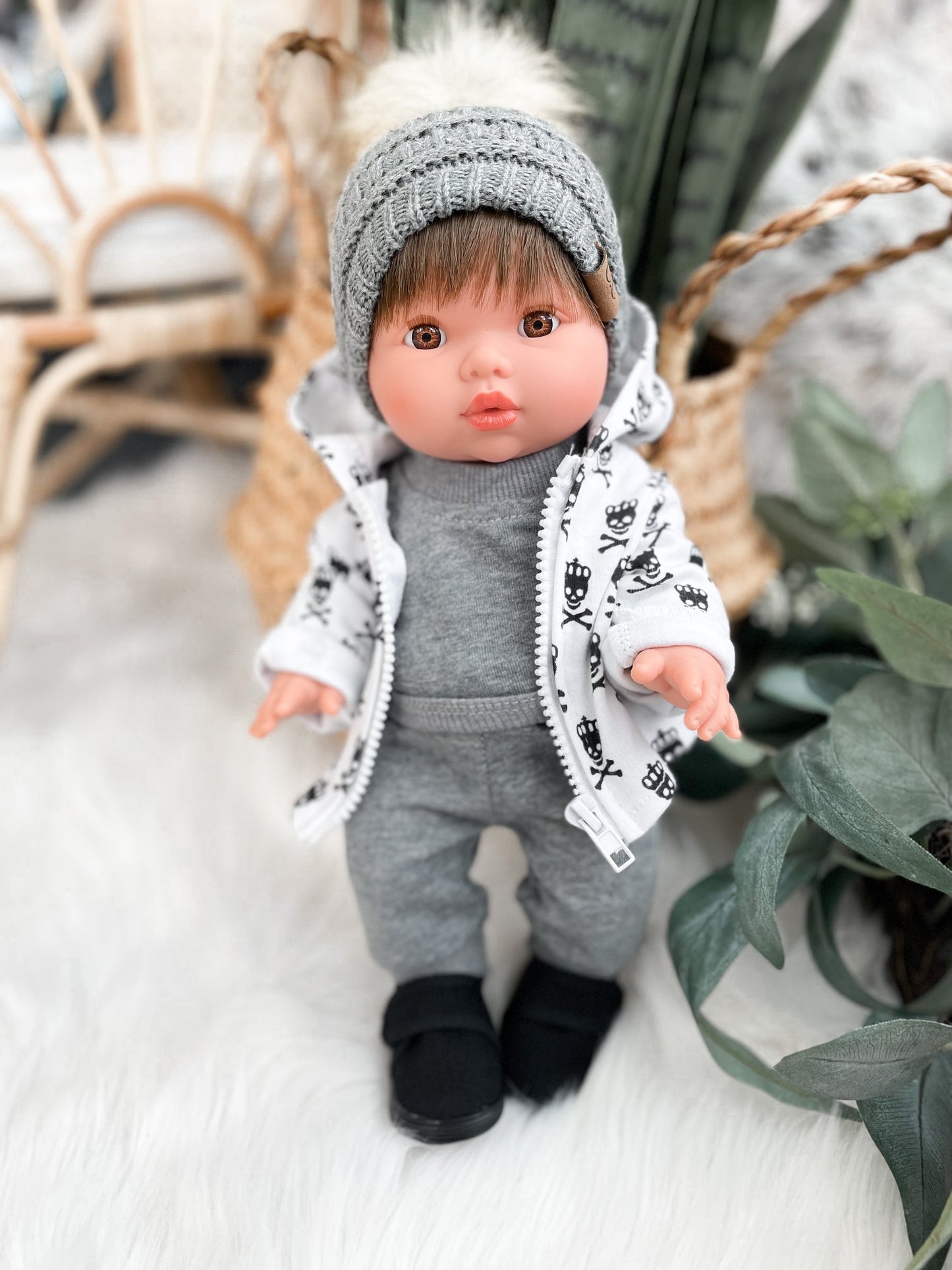 CC Beanie > Grey- DOLL