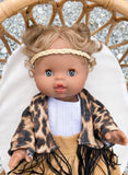 Louise With Boho Outfit- Minikane Girl Doll - OOAK