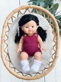 Holland With Boho Outfit- Minikane Girl Doll - OOAK