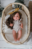 Dove Gauze Romper - Doll