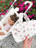 Soft Diaper Bag - Floral- DOLL