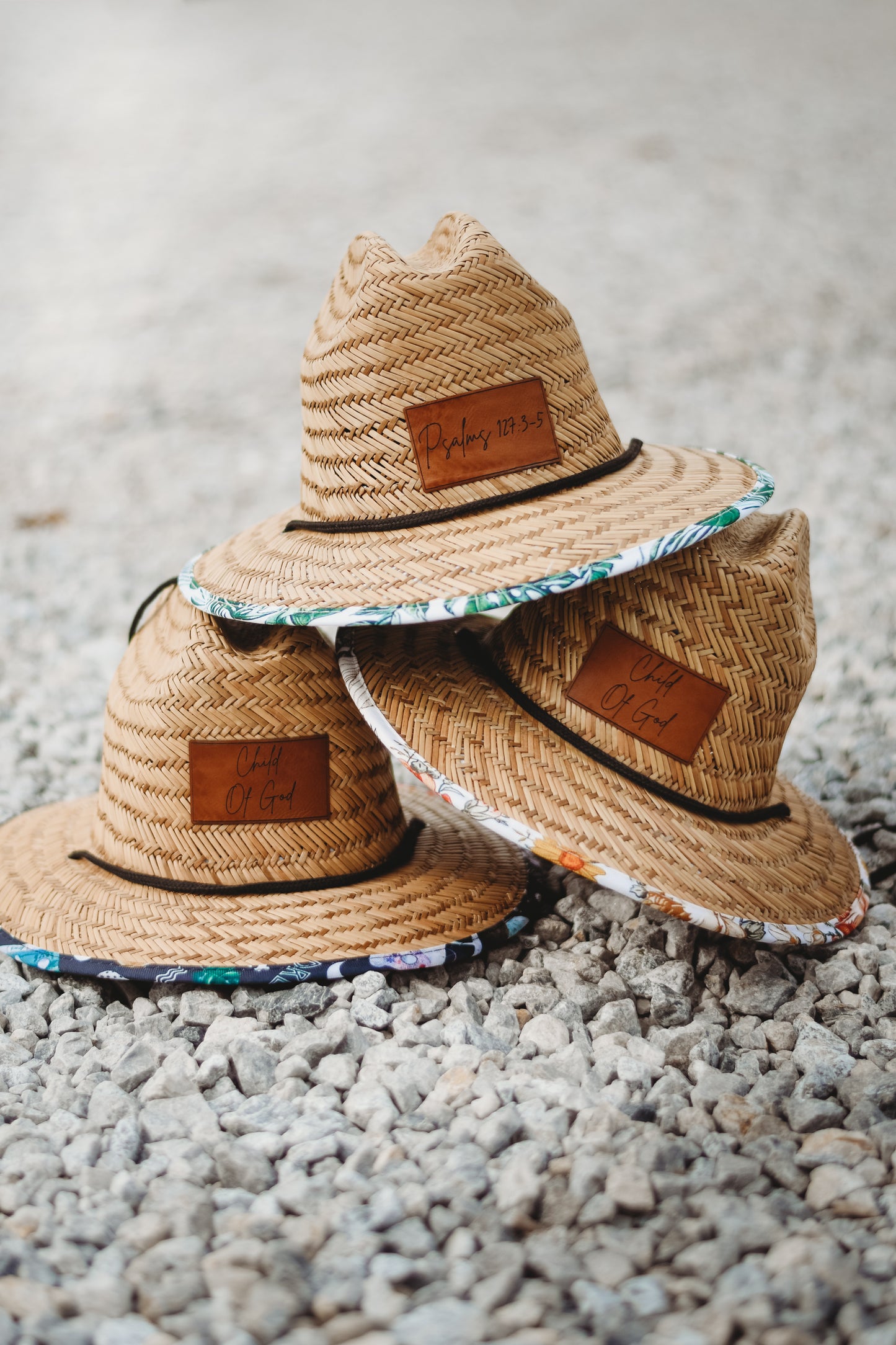 Straw Sun Hat - Norah Floral