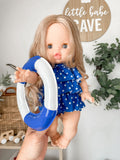 Eleanor With Swim Outfit- Minikane Girl Doll - OOAK