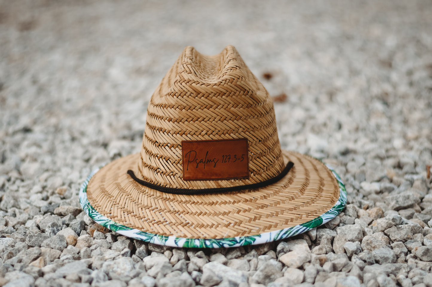 Straw Sun Hat - Palm Leaf