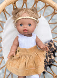 Louise With Boho Outfit- Minikane Girl Doll - OOAK