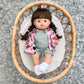 Valentine With Country Girl Outfit -Minikane Girl Doll - OOAK
