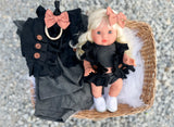 Sage With Dolly & Me Outfit- Mini Colettos Girl Doll - OOAK