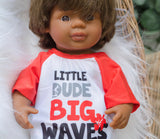 Surfer Dude Rash Guard Swim Set- DOLL