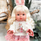 Sage With Easter Bunny Outfit- Mini Colettos Girl Doll - OOAK