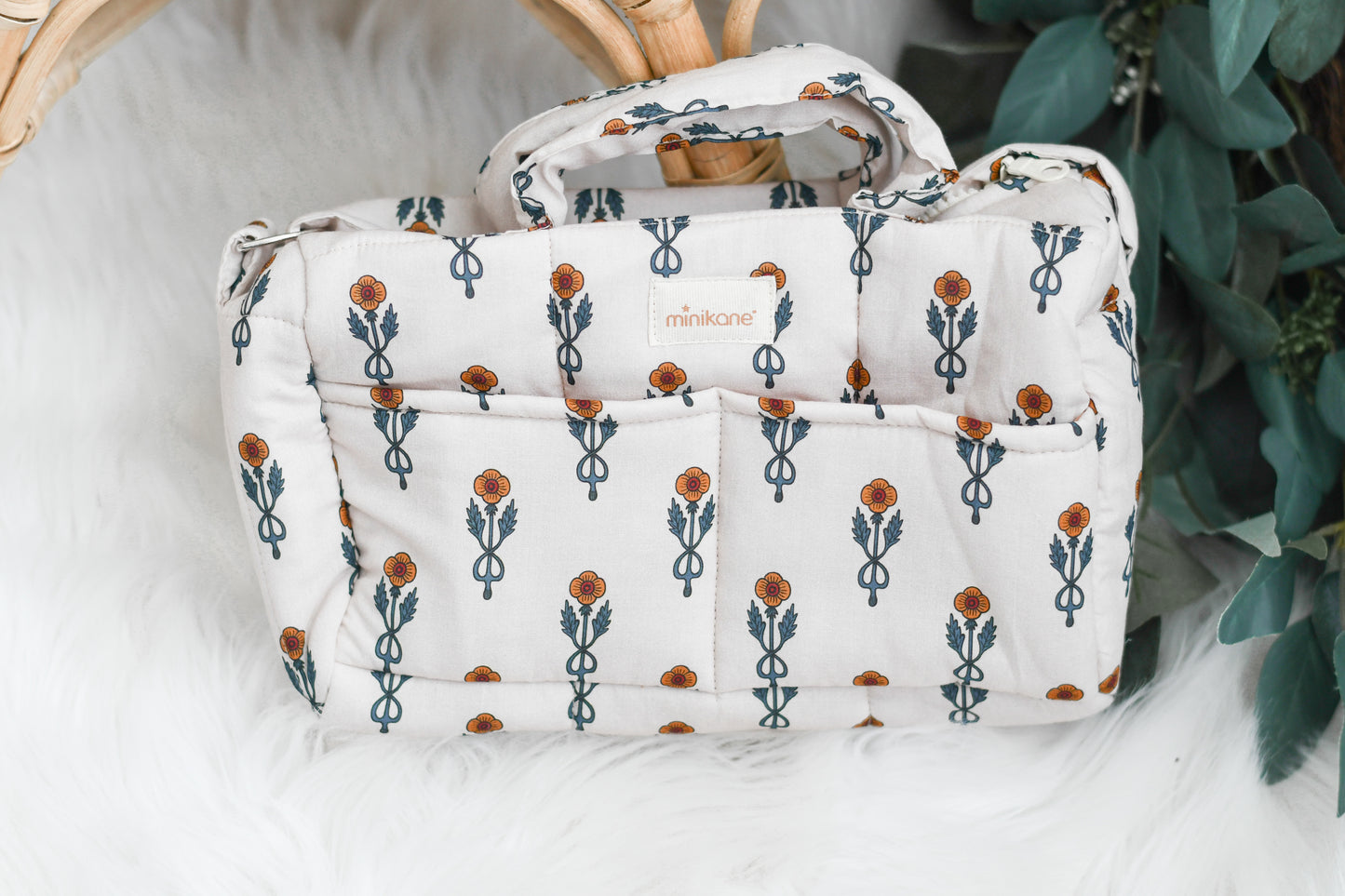 Soft Diaper Bag - Fancy Floral- DOLL