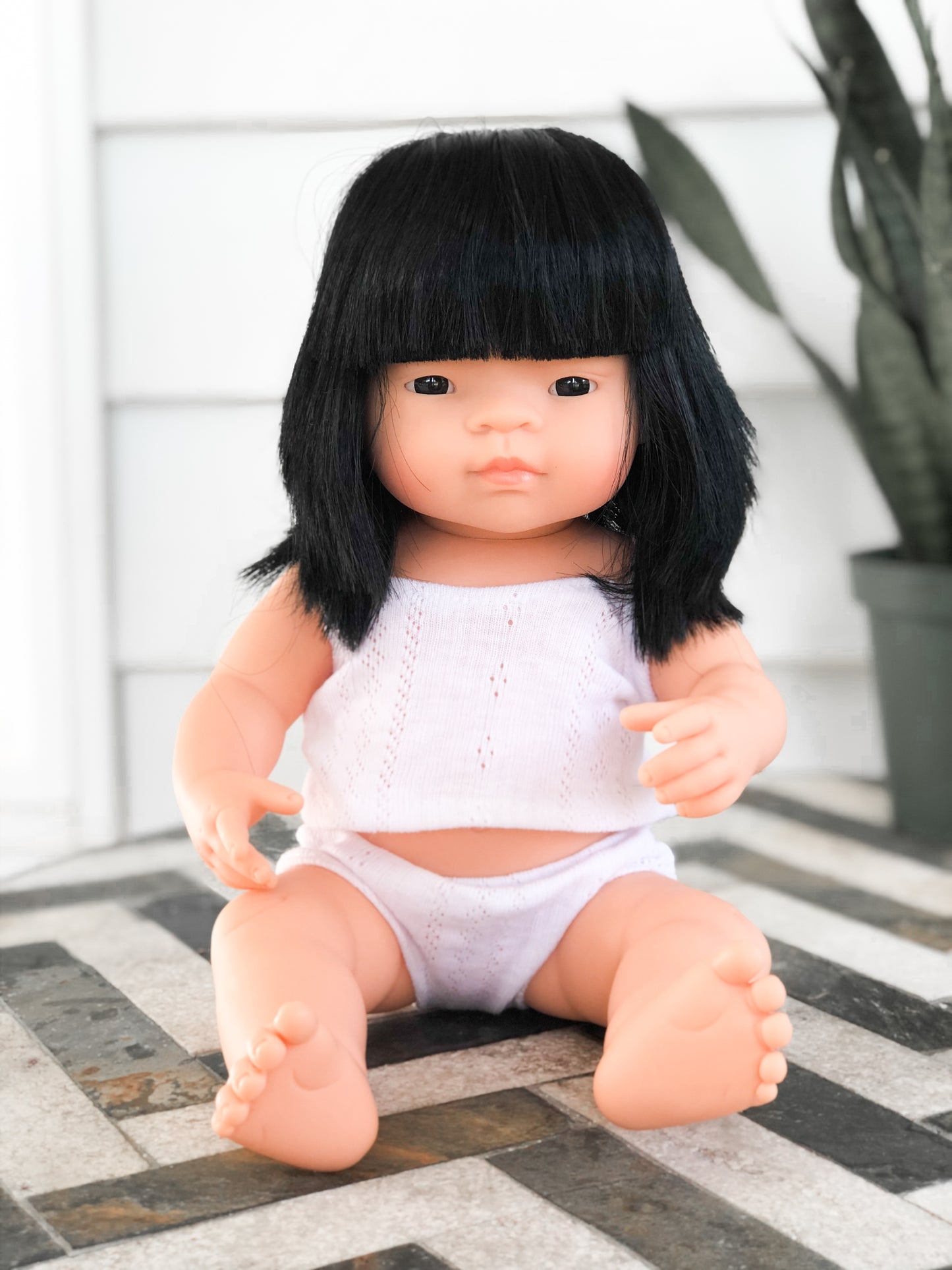 Kimi- Miniland Girl Doll