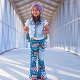 Wanderlust Bell Bottoms - Teal