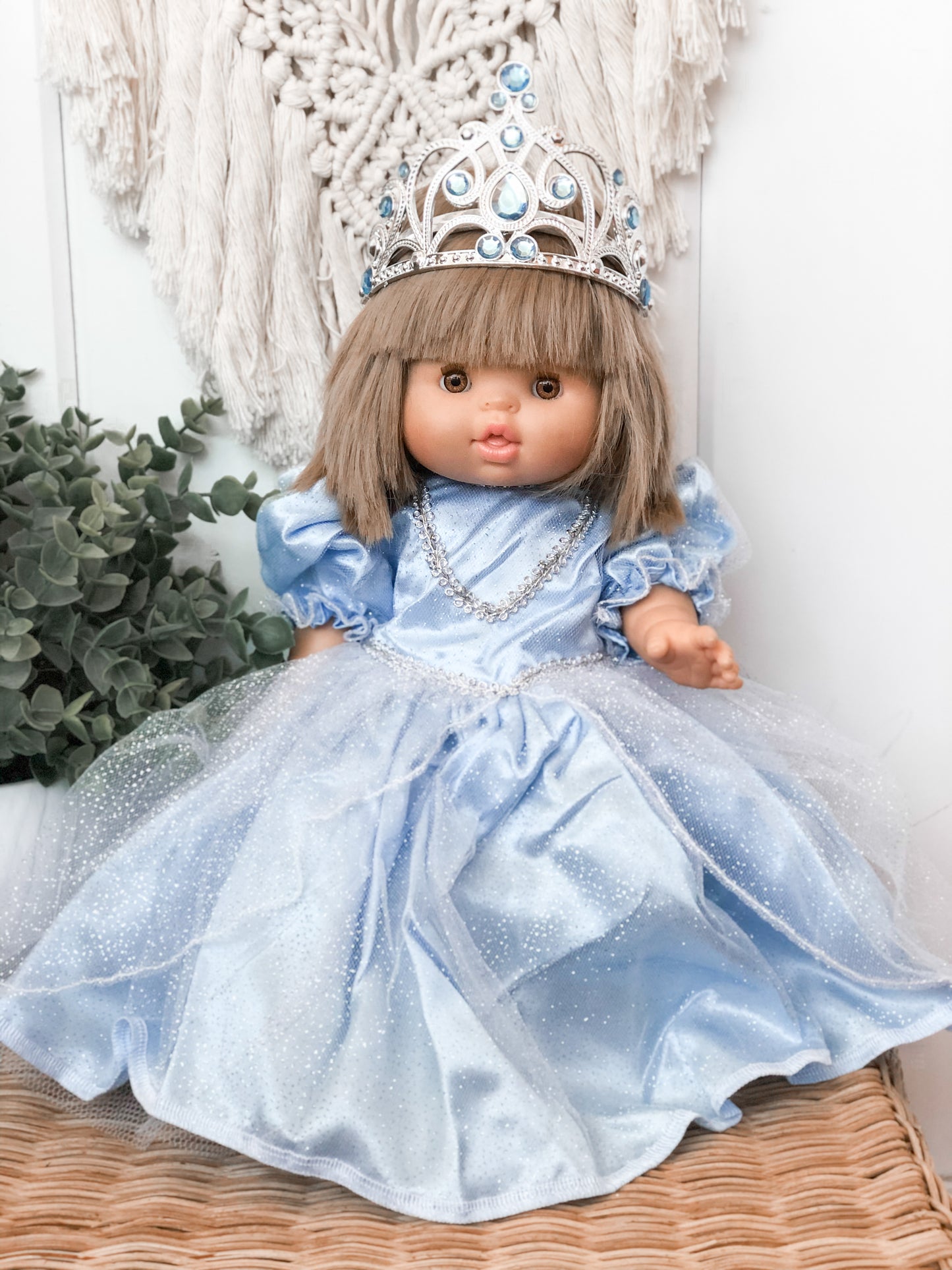 Cinderella Inspired Dress- Doll