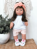 Kira -  Girl Doll with Down Syndrome