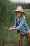 Straw Sun Hat - Norah Floral