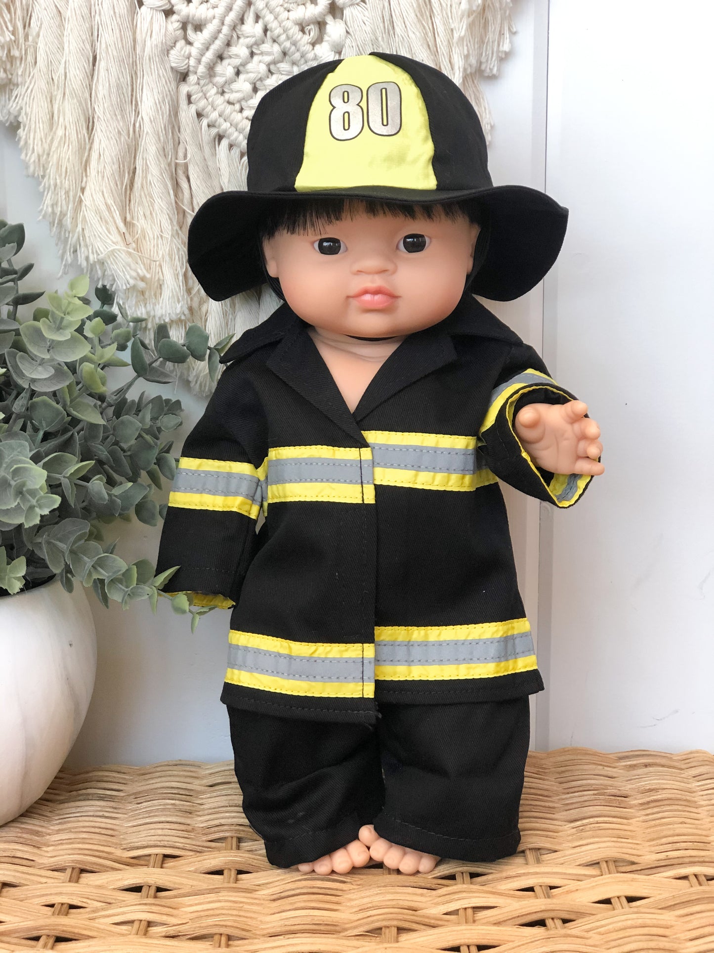 Firefighter Inspired Outfit- DOLL