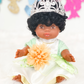 Tiana Inspired Princess Dress- Doll