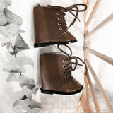 Chocolate Combat Boots - DOLL