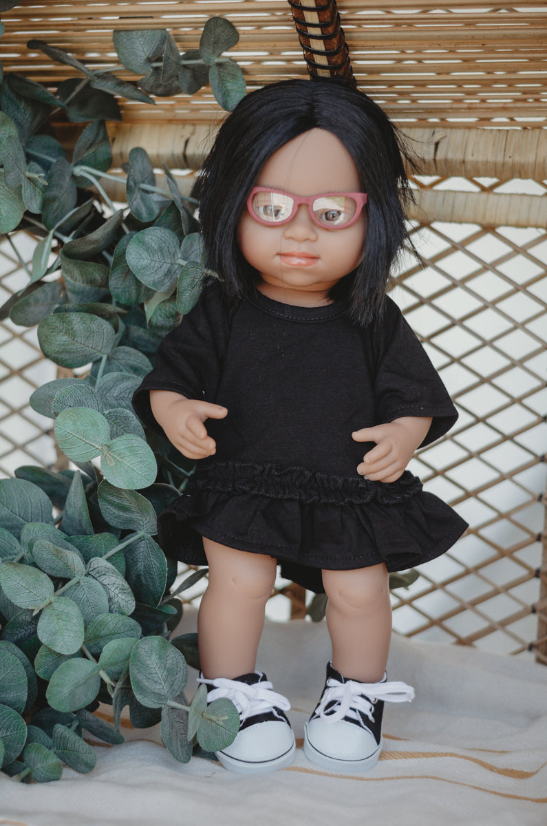 Terracotta Glasses - Doll