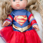 Super Girl Inspired Dress- Doll