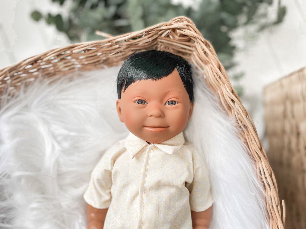 Christiano - Boy Doll with Down Syndrome