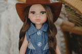 Brown Cowgirl / Cowboy Hat  - LAS AMIGAS