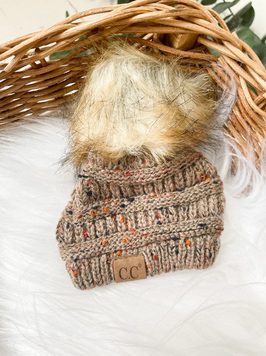 CC Beanie > Speckled Taupe - DOLL