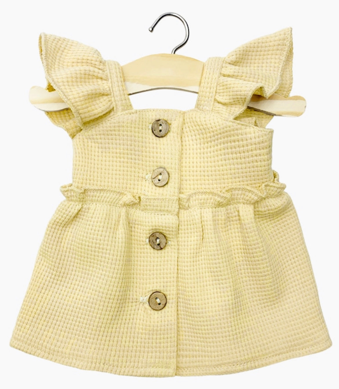 Banana Dress with Buttons - Doll
