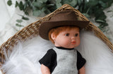 Brown Cowboy Hat - Doll