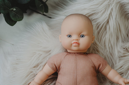 Handmade Lifelike LouLou Bebe Reborn Minikane Soft Body Doll 50cm