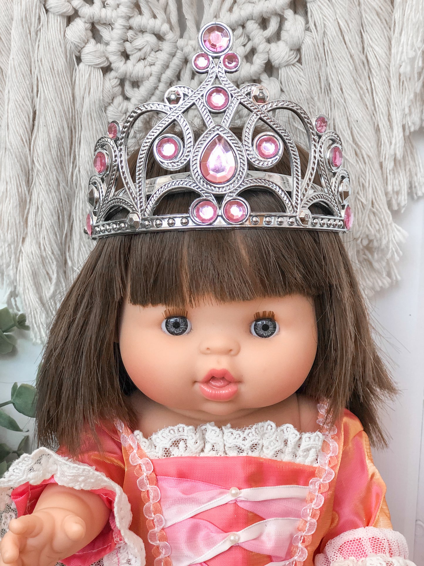 Aurora Inspired Dress- Doll