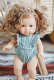 Sea Glass Gauze Romper - Doll