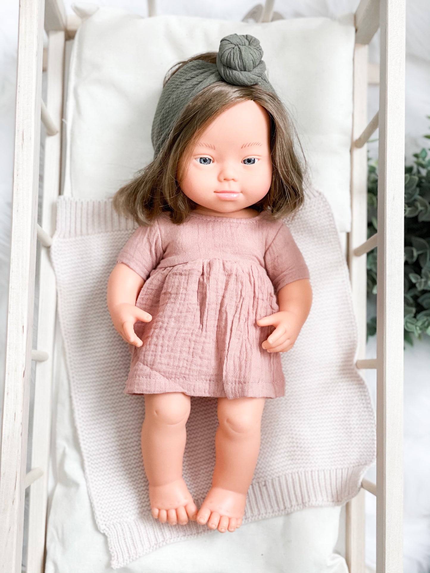 Everly- Miniland Girl Doll With Down Syndrome