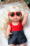 Red Heart Sunnies - DOLL