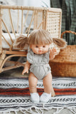 Dove Gauze Romper - Doll