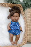 Navy Blue Polka Dot Swim - DOLL