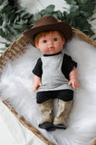 Brown Cowboy Hat - Doll