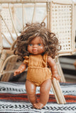 Mustard Gauze Romper - Doll