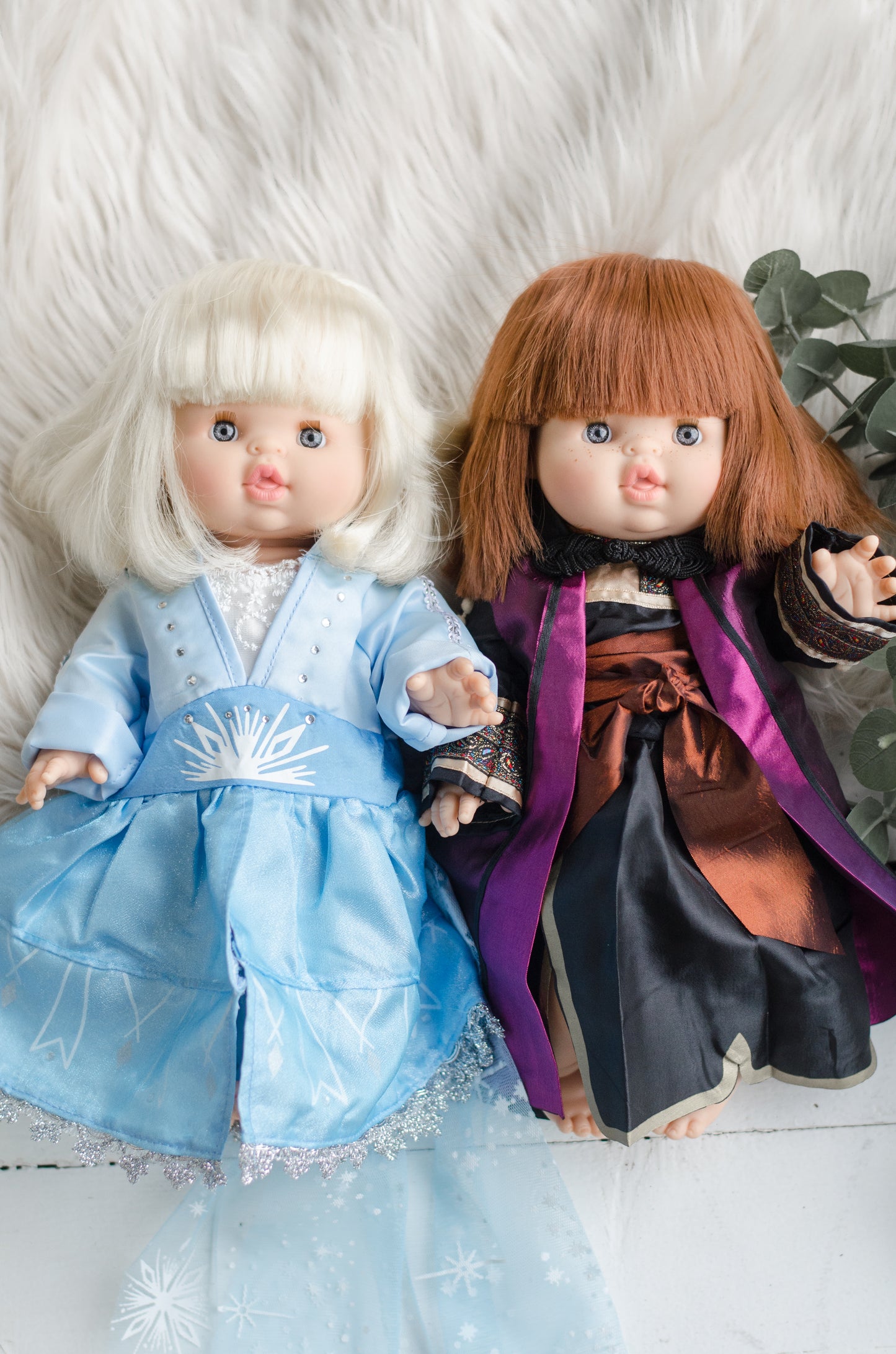 Anna Inspired Princess Dress - Doll