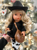 Black Cowboy / Cowgirl Hat- DOLL