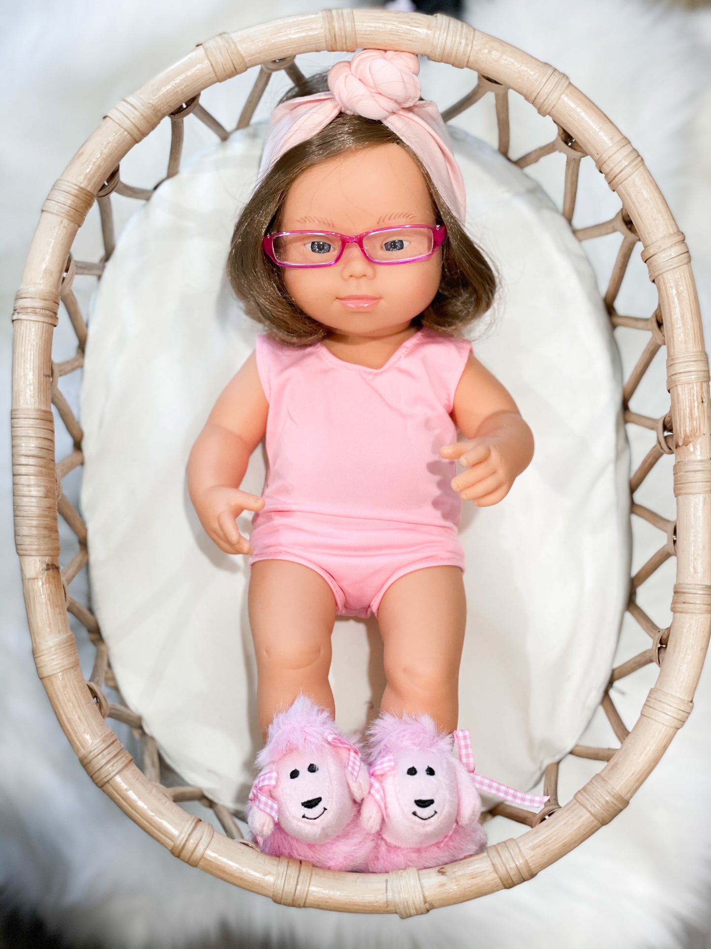 Hot Pink Glasses - DOLL
