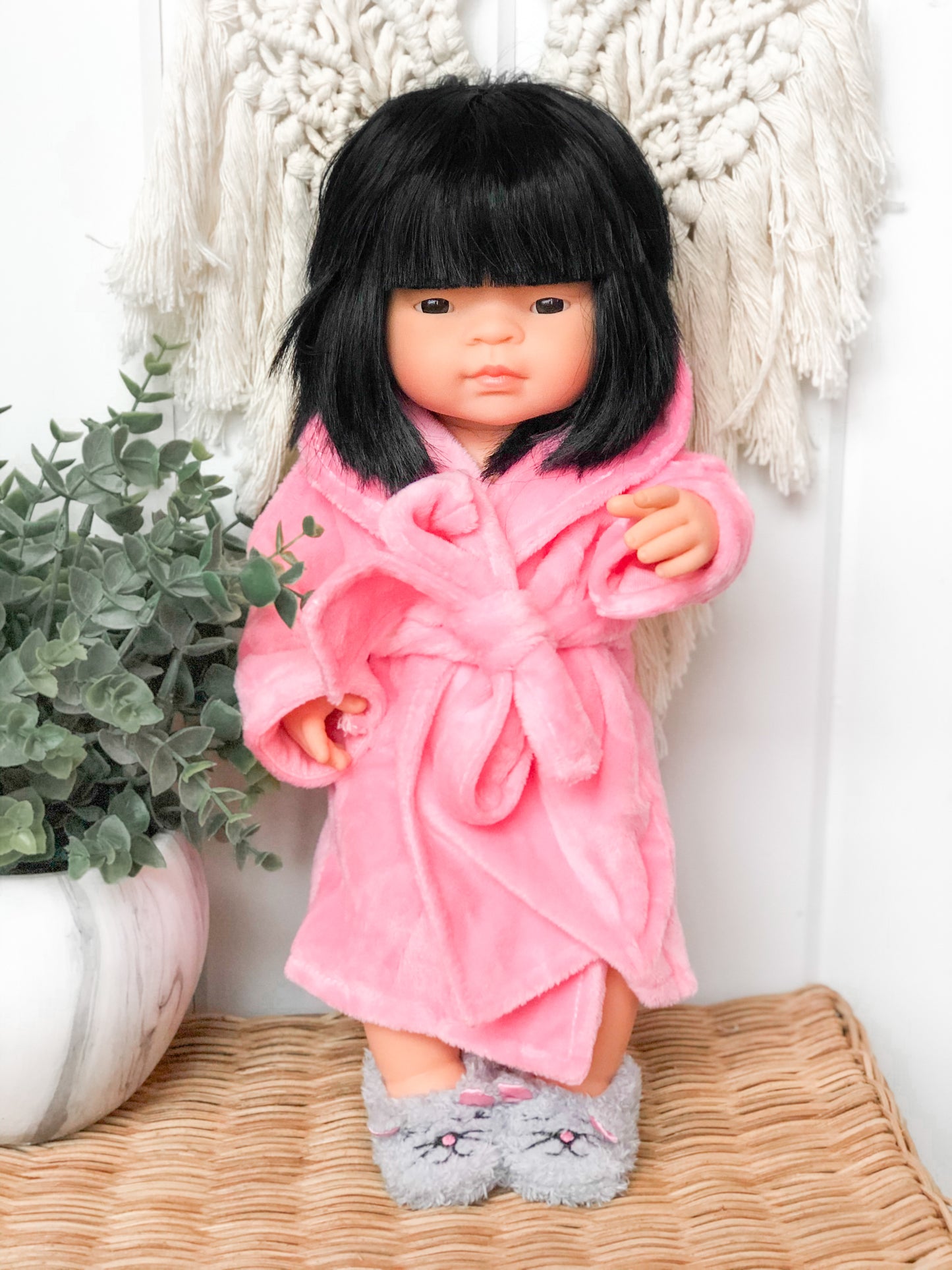 Pink Robe- Doll