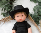 Black Cowboy / Cowgirl Hat- DOLL