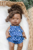 Navy Blue Polka Dot Swim - DOLL