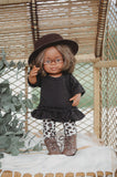 Chocolate Boho Hat - DOLL