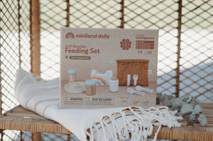 Wood Feeding Set - DOLL