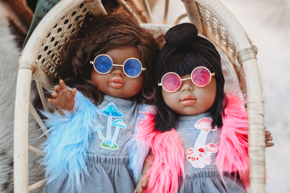 Blue Boho Sunnies - Doll