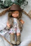 Brown Cowboy Hat - Doll